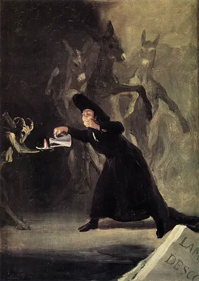 El hechizado por fuerza Francisco de Goya